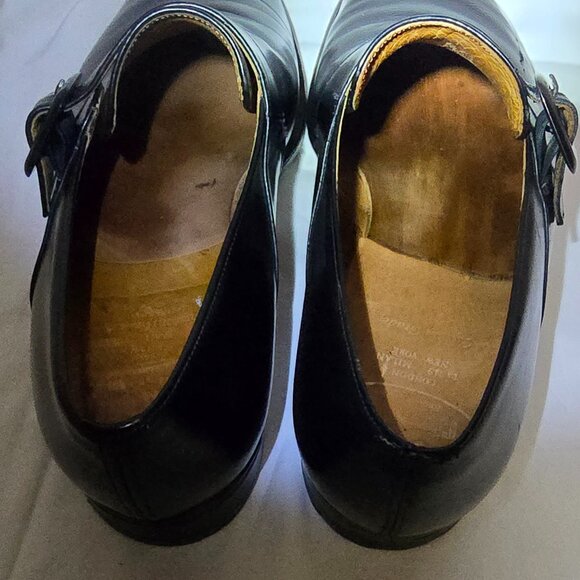 Church's Made in England WESTBURY Calf Leather Monk Strap - Black - Sz 11.5US - Picture 10 of 11